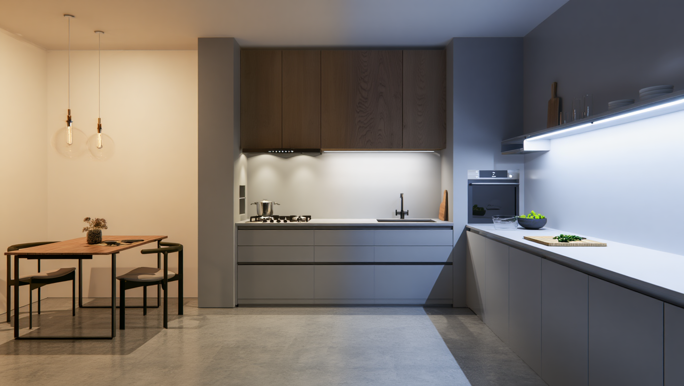 How to Choose the Right Color Lighting for a Kitchen