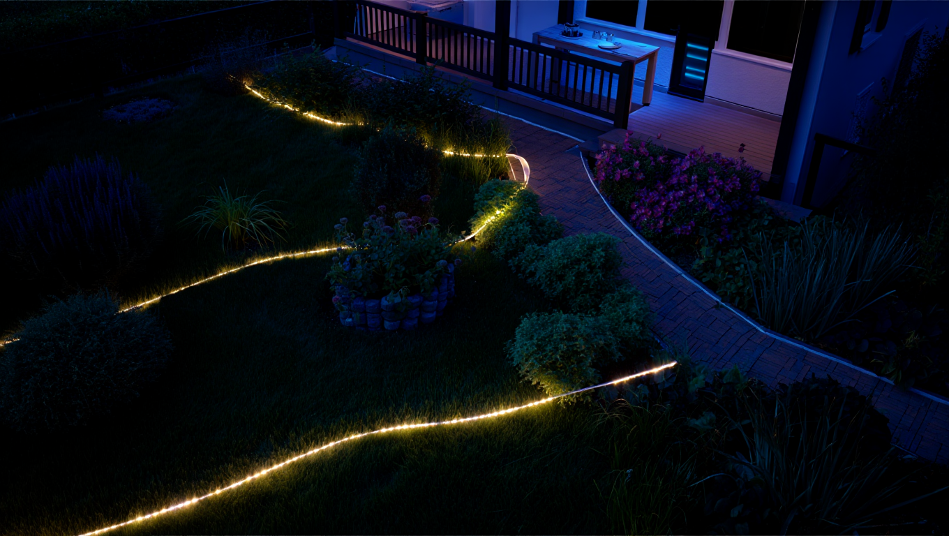 How to Use Outdoor LED Strip Lights in Your Garden