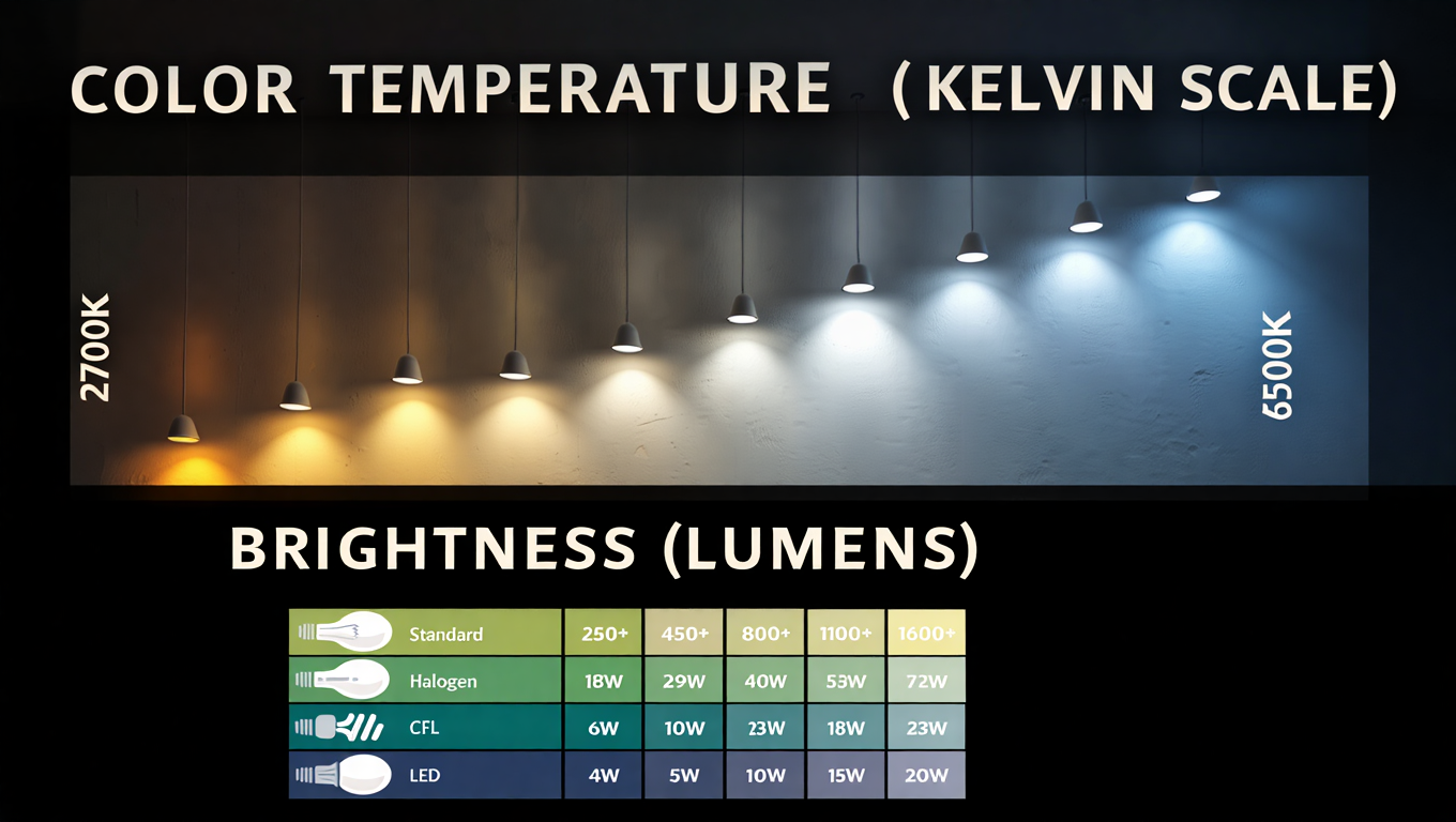 Kelvin vs Lumens What’s the Difference & Which Matters Most for Lighting